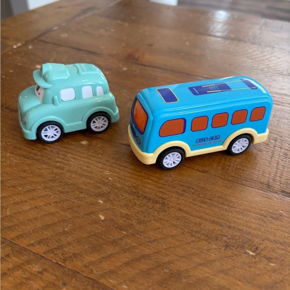 Set of push cars as is